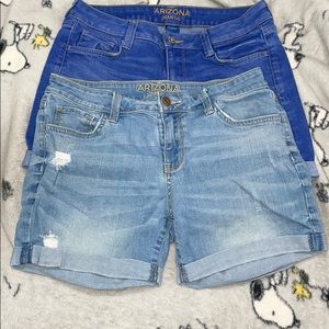 2 Jean shorts